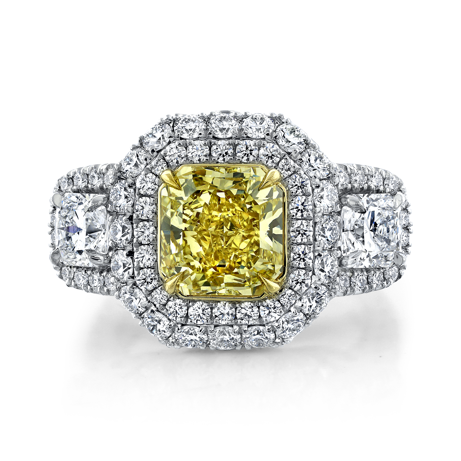 ring, gold, diamonds, yellow diamond, jewelry photography, beautiful ring