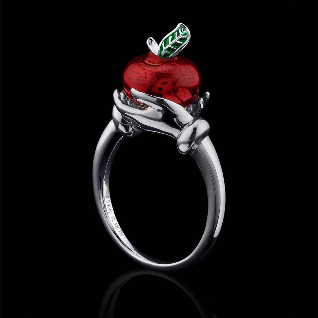 ring, enamel, silver, Snow White, Disney, jewelry photography, beautiful ring